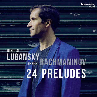 the album cover for Nikolai Lugansky - Rachmaninov: 24 Preludes
