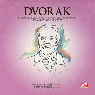 the album cover for Dvorak - Slavonic Dance 8 Four Hand Piano A-Flat Maj 72