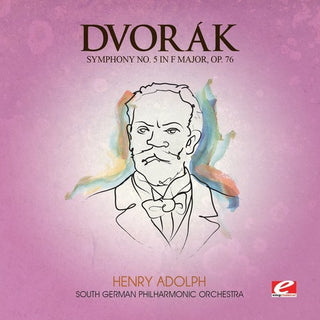 the album cover for Dvorak - Symphony 5 F Maj 76 B. 54 (Mod) [Remastered]