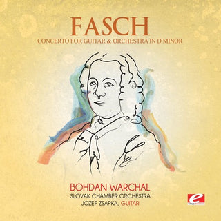 the album cover for Fasch - Concerto Guitar & Orch D Min (Mod) [Remastered]