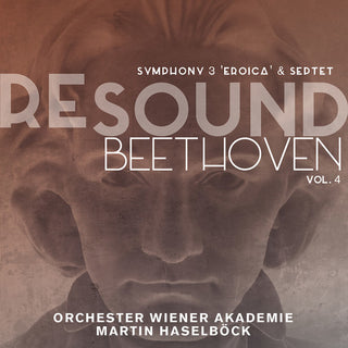 the album cover for Martin Haselbock / Orchester Wiener - REsound / Beethoven Vol. 4