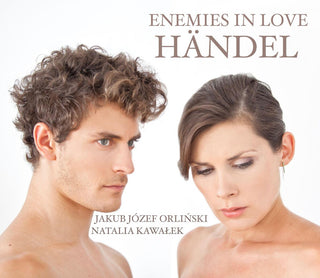 the album cover for Natalia Kawalek / Orlinski / Il Giardino Damore - Enemies in Love / Arias & Duets