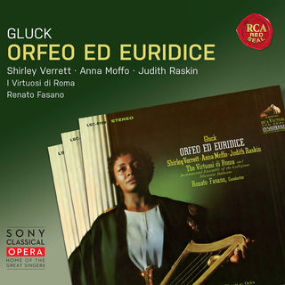 the album cover for Gluck / Verrett / Raskin - Orfeo Ed Euridice