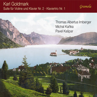 the album cover for Pavel Kašpar - Goldmark: Suite for Violin & Piano No. 2
