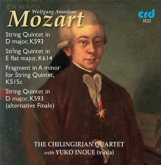 the album cover for Mozart / Chilingirian Quartet / Sewart / Meszaros - Mozart: String Quintets K.593 & K.614