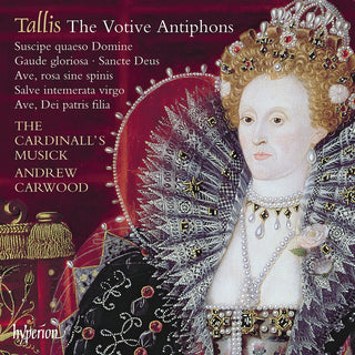 the album cover for Cardinalls Musick - Tallis: The Votive Antiphons