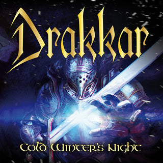 the album cover for Drakkar - Cold Winter's Night