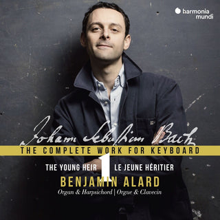 the album cover for Benjamin Alard - Bach: Complete Works For Keyboard 1