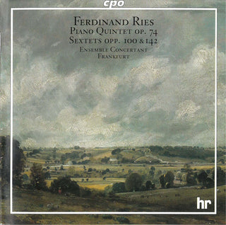 the album cover for Ensemble Concertant Frankfurt - Quintet Op 74 in B minor