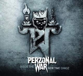 the album cover for Perzonal War - Inside The New Time Chaoz