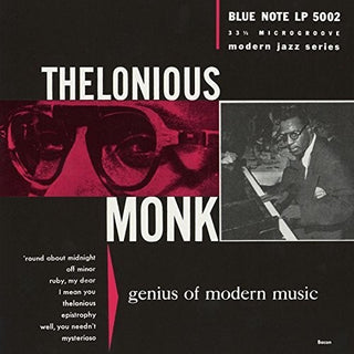 the album cover for Thelonious Monk - Genius Of Modern Music Vol 1 (Shm) (Jpn)