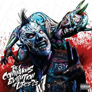 the album cover for Twiztid - The Continuous Evilution Of Life's ?'s