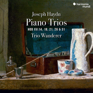 the album cover for Trio Wanderer - Haydn: Piano Trios Xv:14, 18, 21, 26 & 31