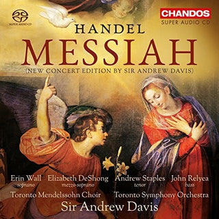 the album cover for Handel / Davis - George Frederic Handel: Messiah