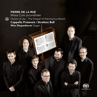 the album cover for Cappella Pratensis - Pierre de la Rue: Missa cum Jocunditate