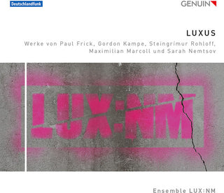 the album cover for LUX:NM - LUXUS