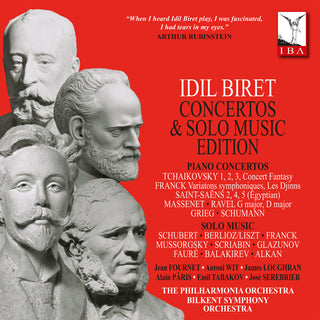 the album cover for Tchaikovsky - Complete Concertos & Solo Music Edition
