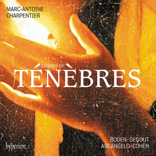 the album cover for Arcangelo - Charpentier: Legons De Tenebres