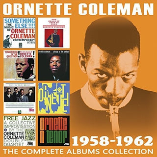 the album cover for Ornette Coleman - Complete Albums Collection: 1958-1962