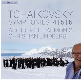 the album cover for Tchaikovsky / Arctic Philharmonic / Lindberg - Pyotr Ilyich Tchaikovsky: Symphonies Nos 4-6