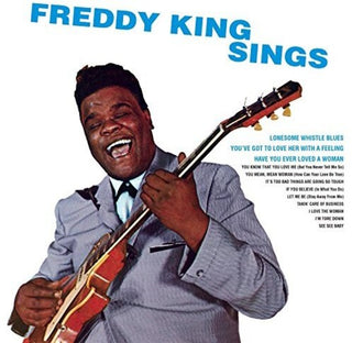the album cover for Freddy King - Freddy King Sings