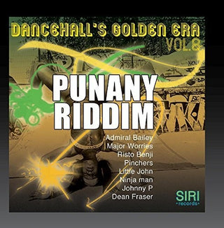 the album cover for Dancehalls Golden Era 8 Punany Riddim / Var - Dancehall's Golden Era, Vol.8 - Punany Riddim