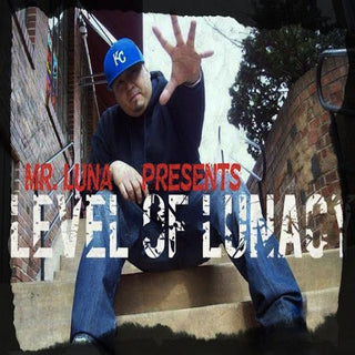 the album cover for Mr. Luna - The Level Of Lunacy