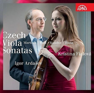 the album cover for Kristina Fialova / Ardasev,Igor - Czech Viola Sonatas
