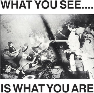 the album cover for Here & Now & Alternative Tv - What You See Is What You Are
