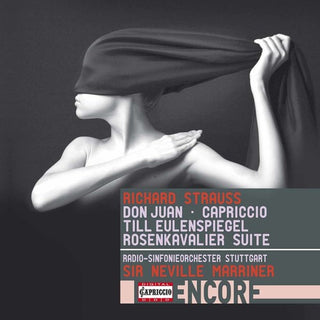 the album cover for Marriner - Richard Strauss: Don Juan, Till Eulenspiegel, Capriccio