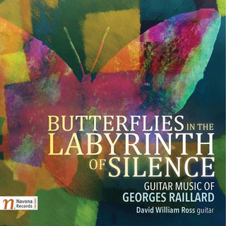 the album cover for David William Ross - Butterflies in the Labyrinth of Silence