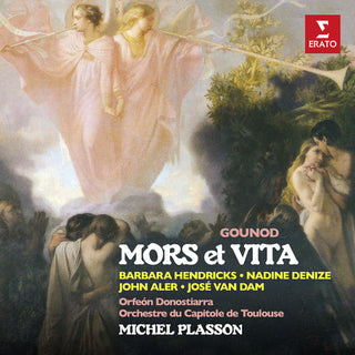 the album cover for Michel Plasson - Mors Et Vita