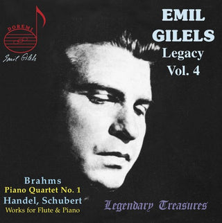 the album cover for Emil Gilels - Legacy 4