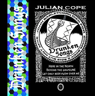 the album cover for Julian Cope - Drunken Songs