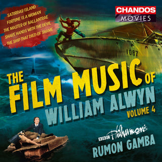the album cover for Rumon Gamba - The Film Music of William Alwyn Vol. 4