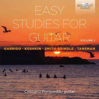 the album cover for Cristiano Porqueddu - Easy Studies For Guitar Vol. 1