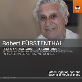 the album cover for Rafael Fingerlos - Songs and Ballads of Love and Passing