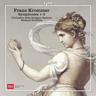 the album cover for Griffiths - Franz Krommer: Symphonies Nos. 1-3