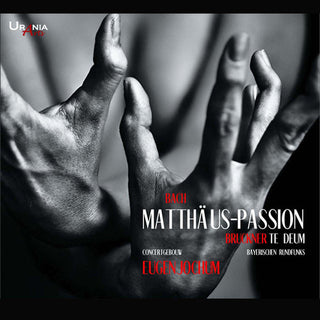 the album cover for J Bach S / Jochum / Haefliger / Berry / Giebel - Jochum conducts Matthaeus Passion & Bruckner Te Deum