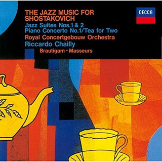 the album cover for Riccardo Chailly - Shostakovich The Jazz Album