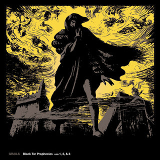 the album cover for Grails - Black Tar Prophecies Vol's 1, 2, & 3