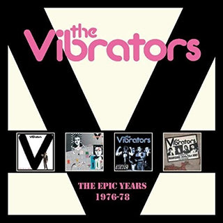 the album cover for Vibrators - Epic Years 1976-1978