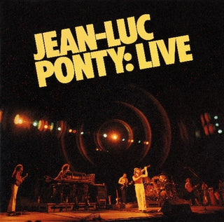 the album cover for Jean-Luc Ponty - Live