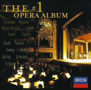 the album cover for #1 Opera Album - #1 Opera Album / Various