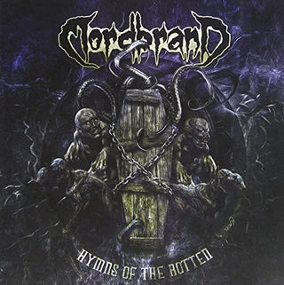 the album cover for Mordbrand - Hymns Of The Rotten