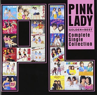 the album cover for Pink Lady - Golden Best Pink Lady
