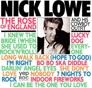 the album cover for Nick Lowe - Rose Of England [Digipak]
