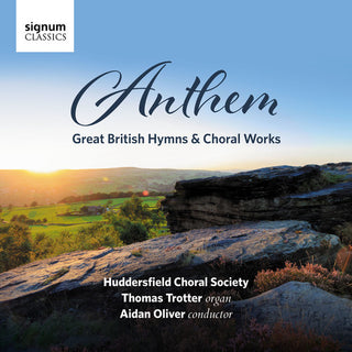 the album cover for Rhodes/Cooke - Anthem: Great British Hymns & Choral Works