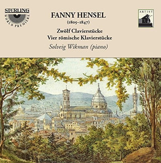the album cover for Solveig Wikman - Zwolf Clavierstucke