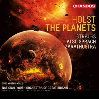the album cover for Holst / National Youth Orchestra Of Great Britain - Gustav Holst: The Planets / Richard Strauss: Also sprach Zarathustra
